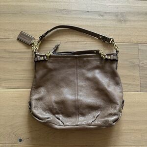 Coach Brooke Duffle Bag Brown Leather Coach Bag E0993-14141